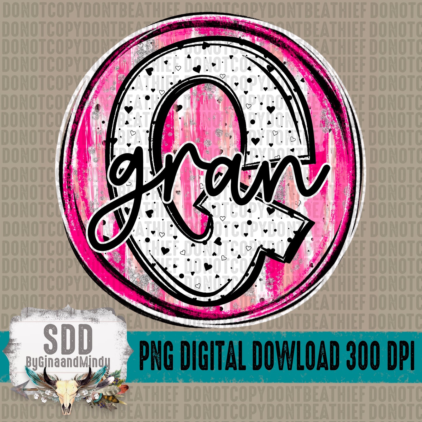 Valentine Circle Name; Gran