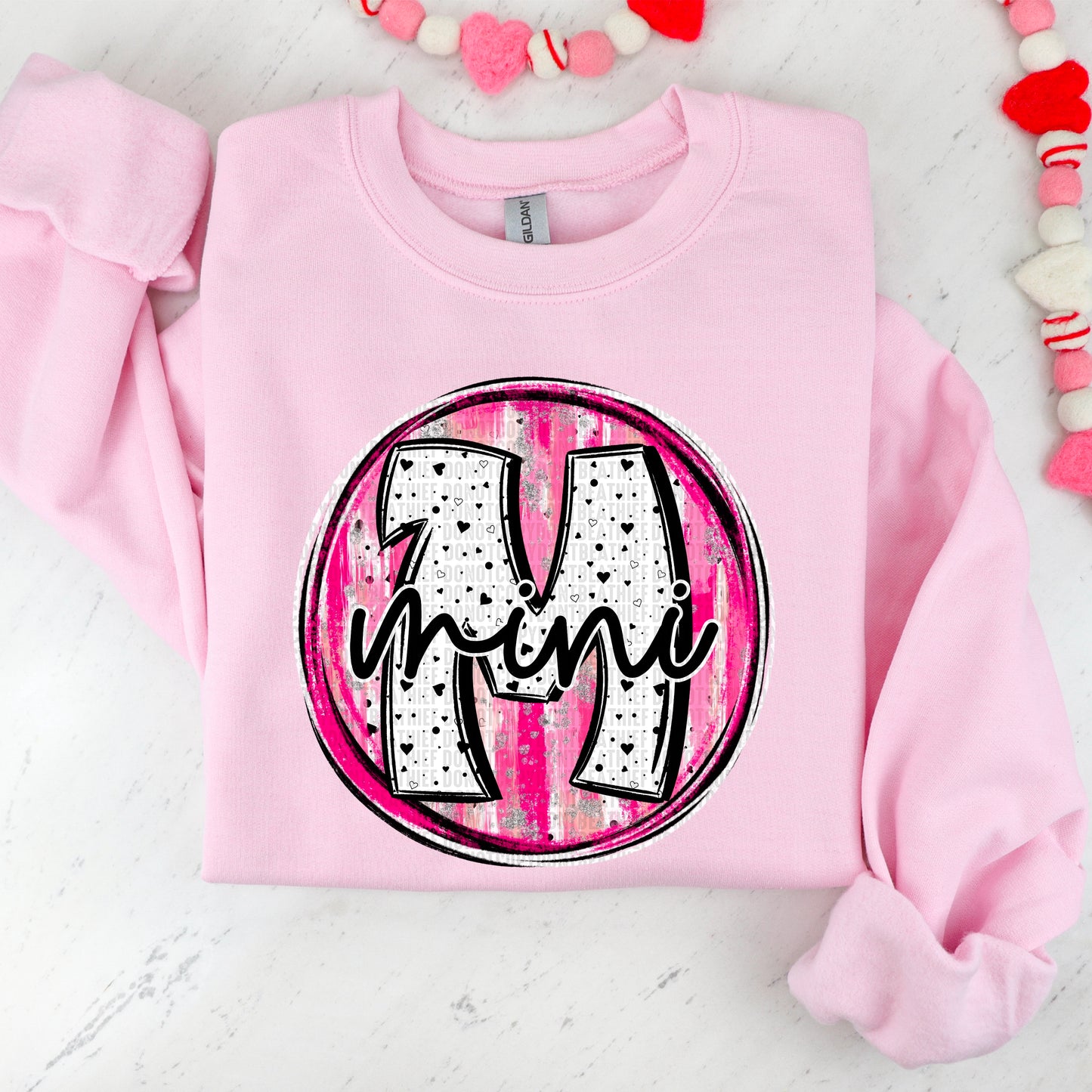 Valentine Circle Name; Mini