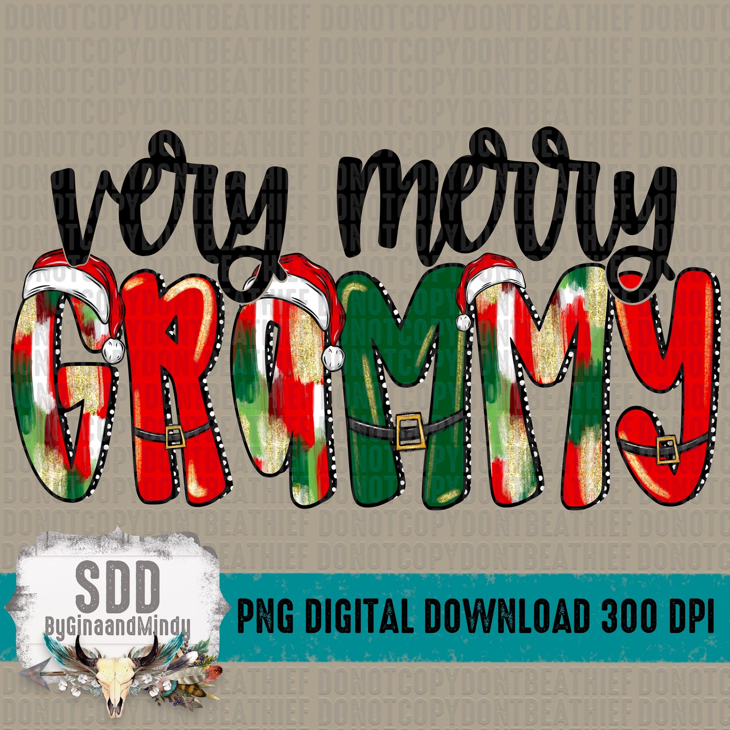 Very Merry Red Grammy