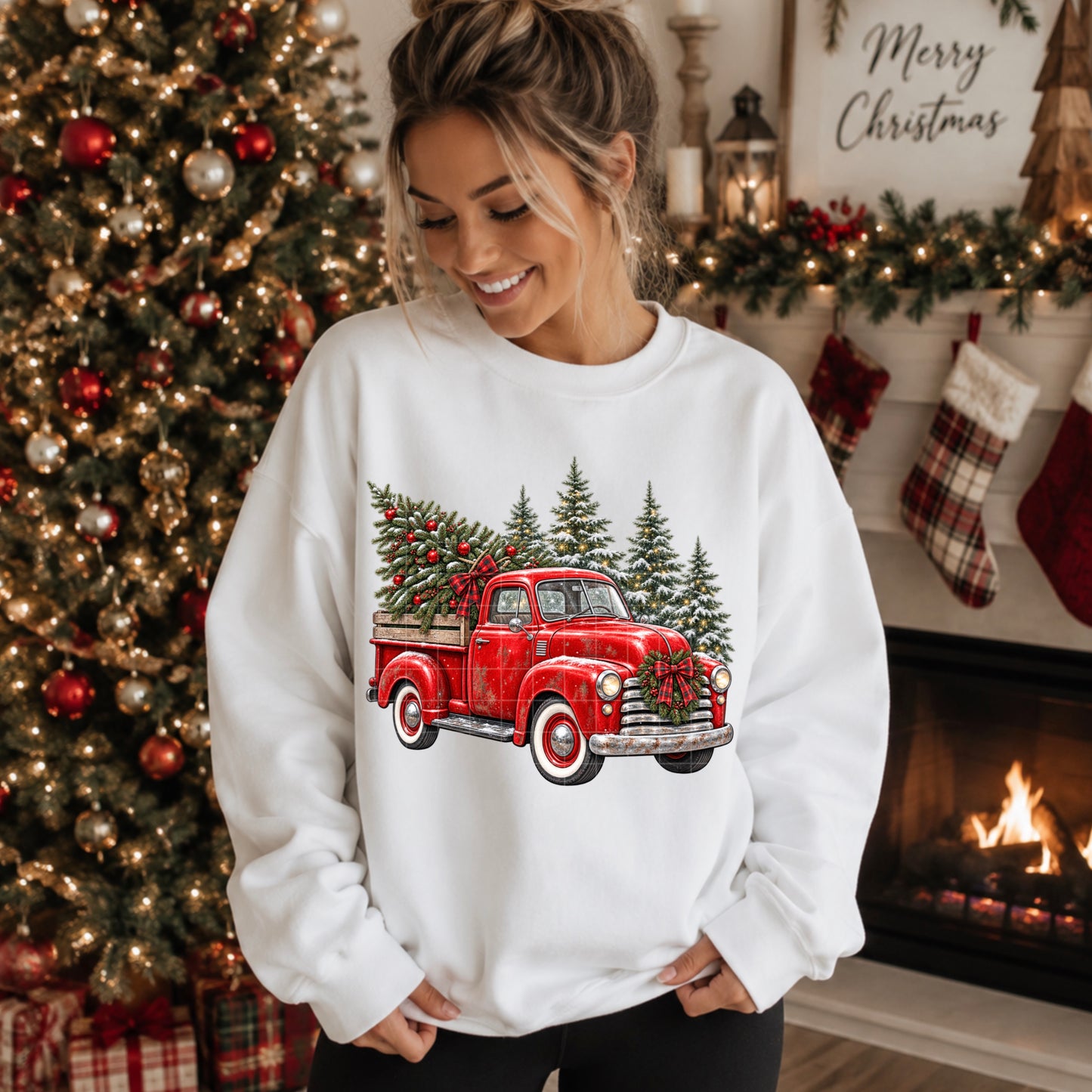 Vintage Christmas Truck