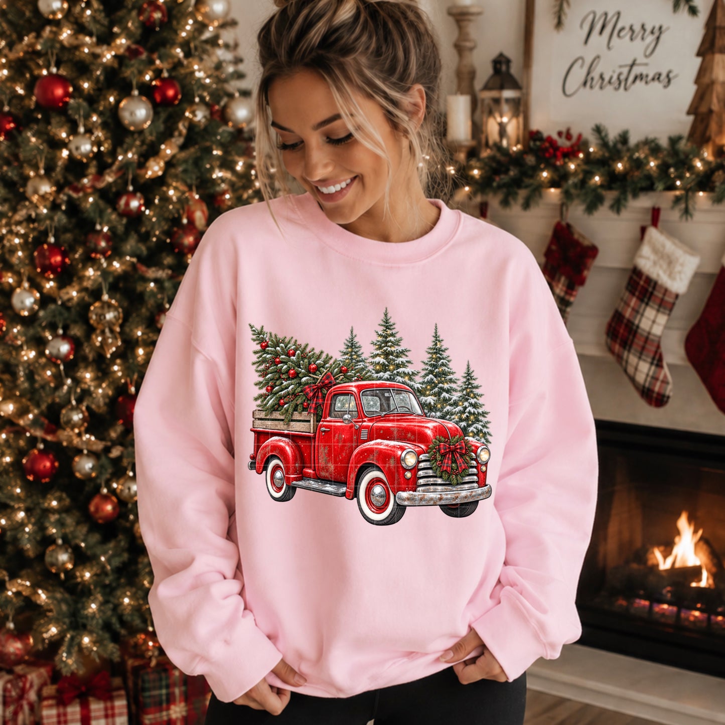 Vintage Christmas Truck