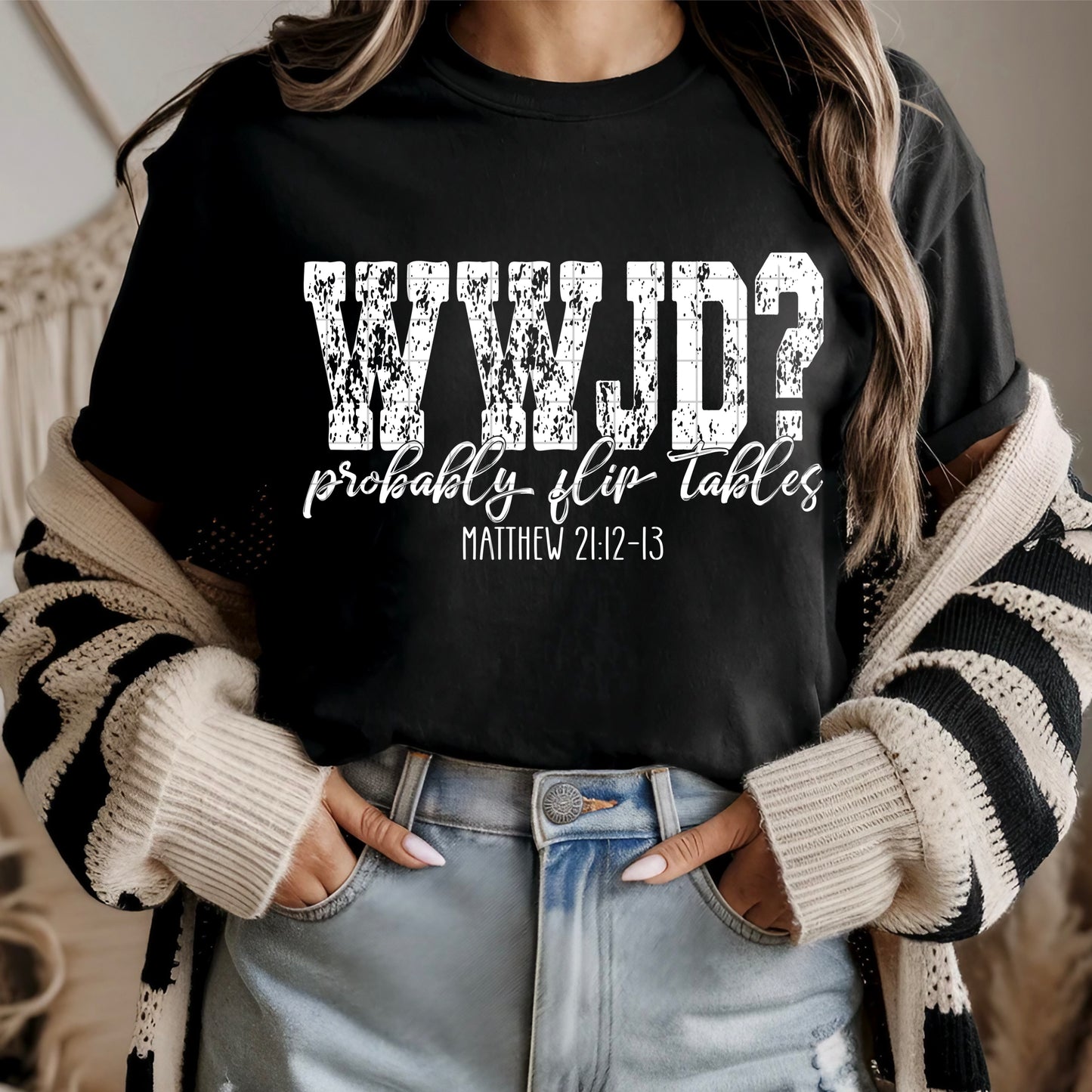 WWJD Probably Flip Tables Bundle