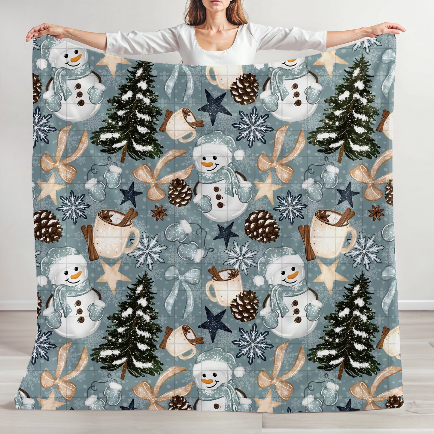 Watercolor Winter Seamless Bundle