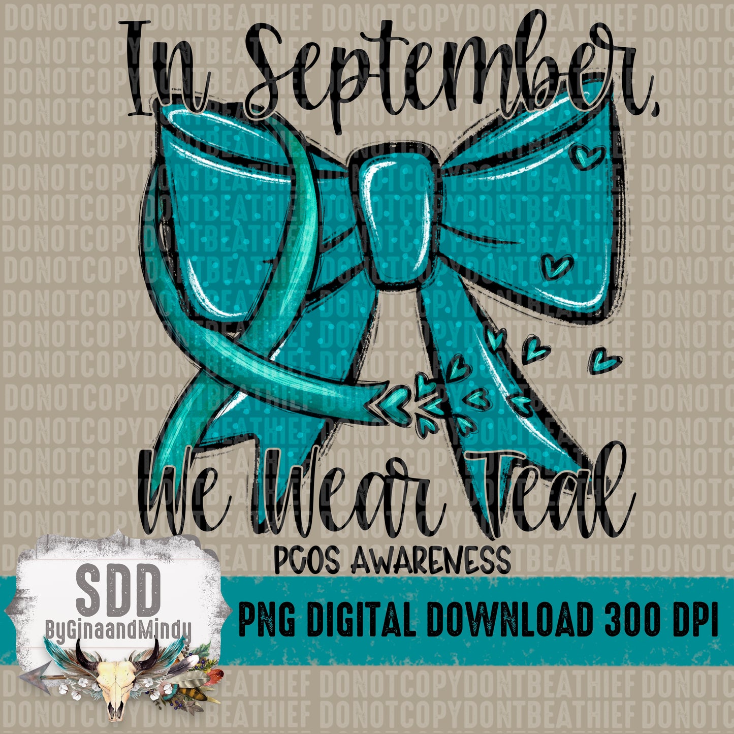 We Wear Teal; PCOS