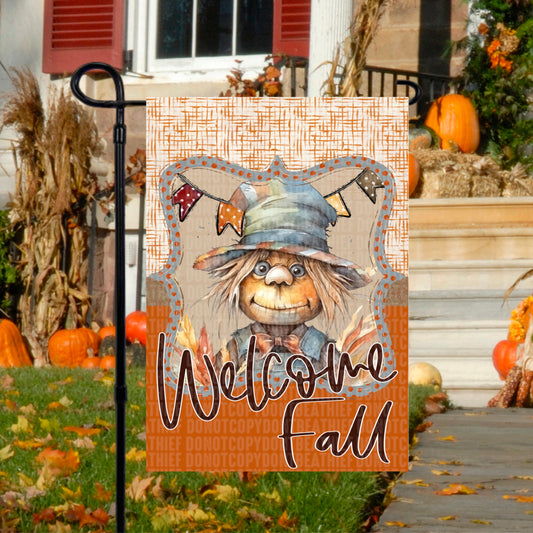 Welcome Fall Garden Flag