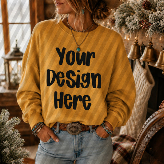 Christmas Western Mustard