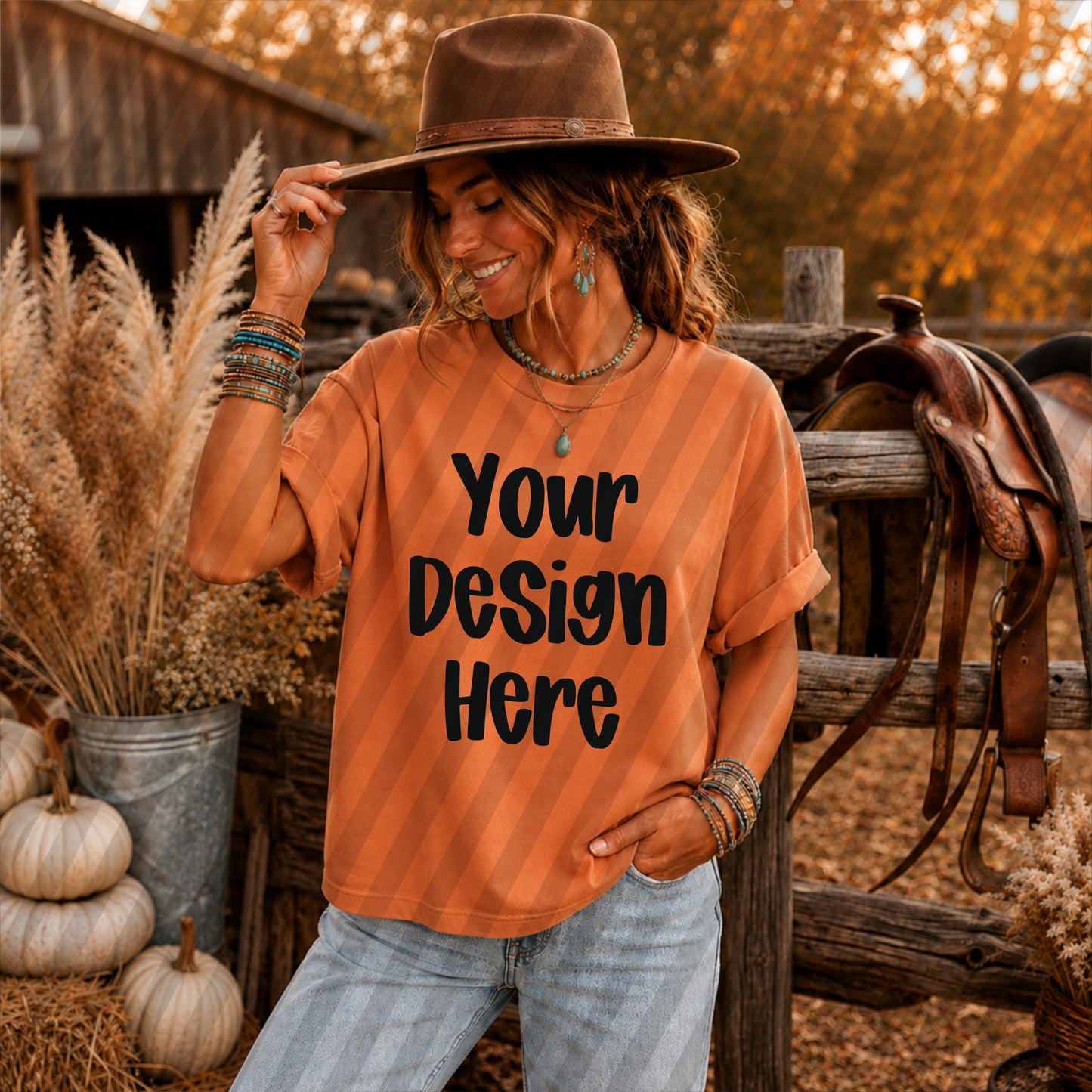 Fall Western Burnt Orange