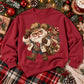 Western Santa Faux Embroidery