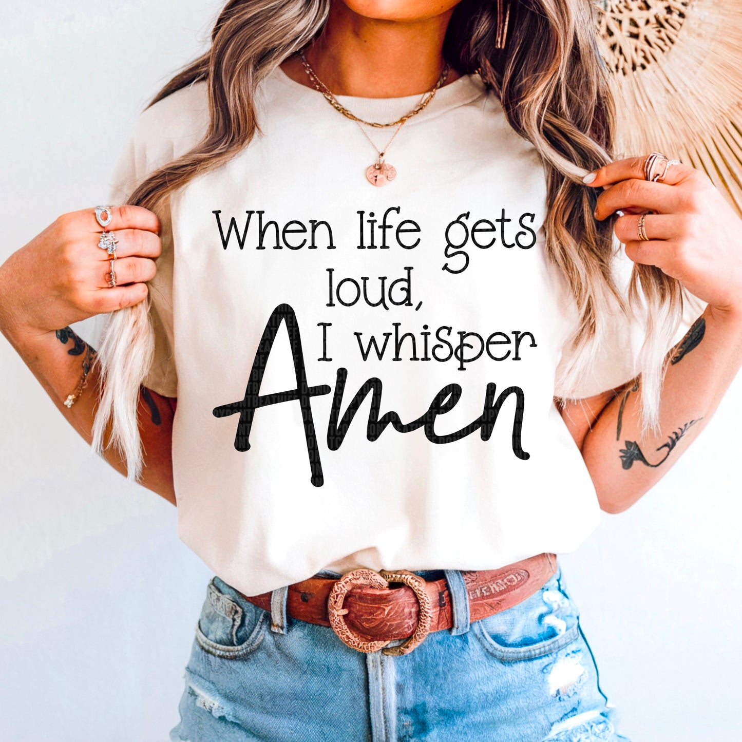 When Life Gets Loud I Whisper Amen Bundle