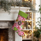 Whimsical Pink Christmas Seamless Bundle