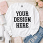 White Crew Sweatshirt (Faith/Christian)