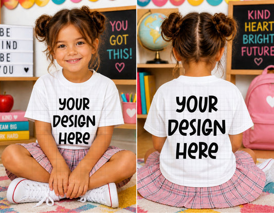White School Front & Back