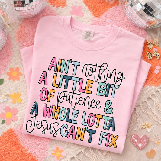 Whole Lotta Jesus Collection; Patience