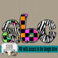 Wild & Bright Doodle Alpha (3 Sets Uppercase & Lowercase, 0-9, + Special Characters)