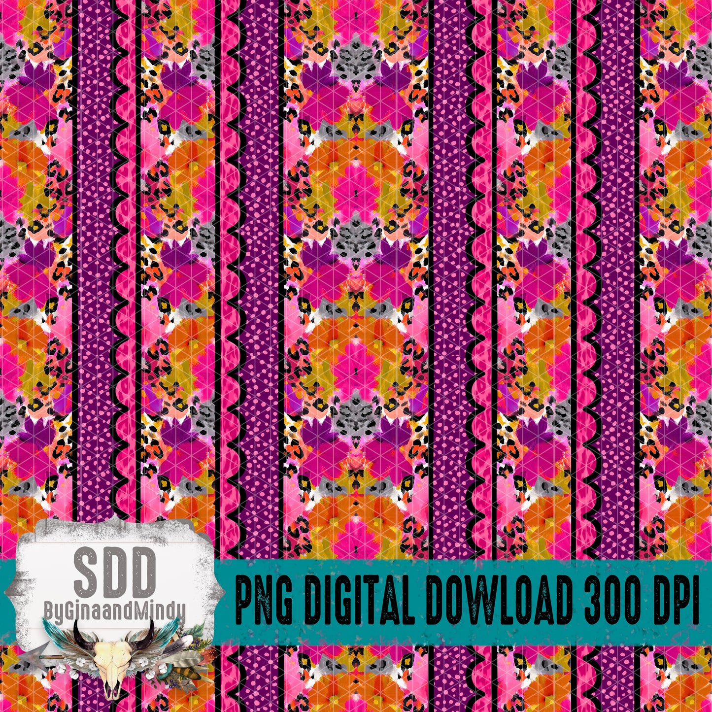 Wild Florals Seamless Bundle