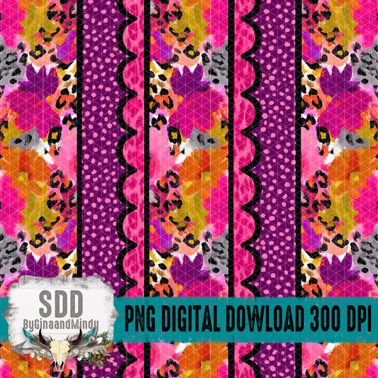Wild Florals Seamless Bundle
