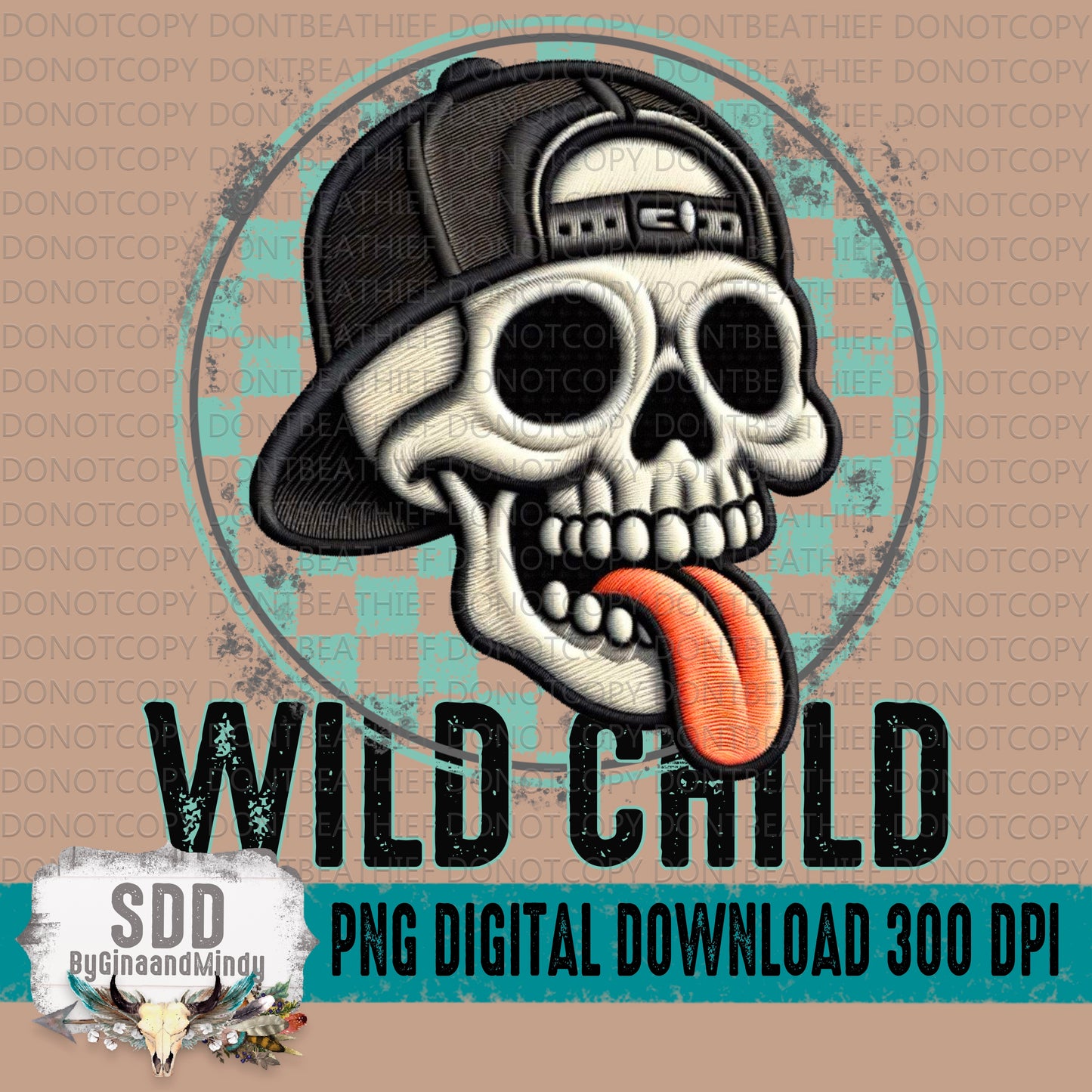 Wild Child Skull