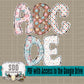 Winter Snowman Alpha (5 Sets Uppercase & Lowercase, 0-9, + Special Characters)