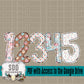 Winter Snowman Alpha (5 Sets Uppercase & Lowercase, 0-9, + Special Characters)
