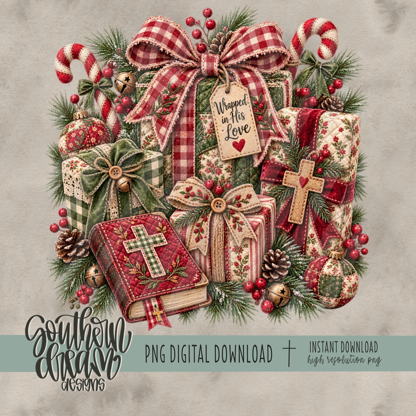 Wrapped in His Love (Homespun Collection)