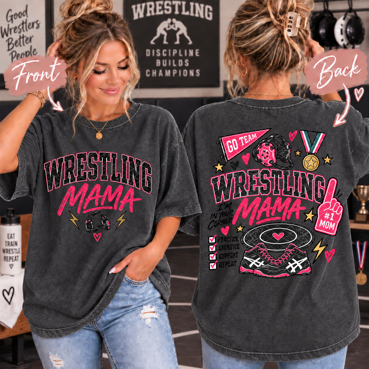 Wrestling Mama Pink Bundle