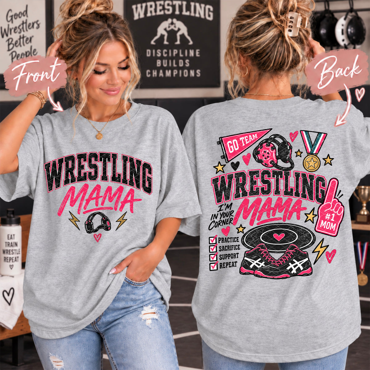 Wrestling Mama Pink Bundle