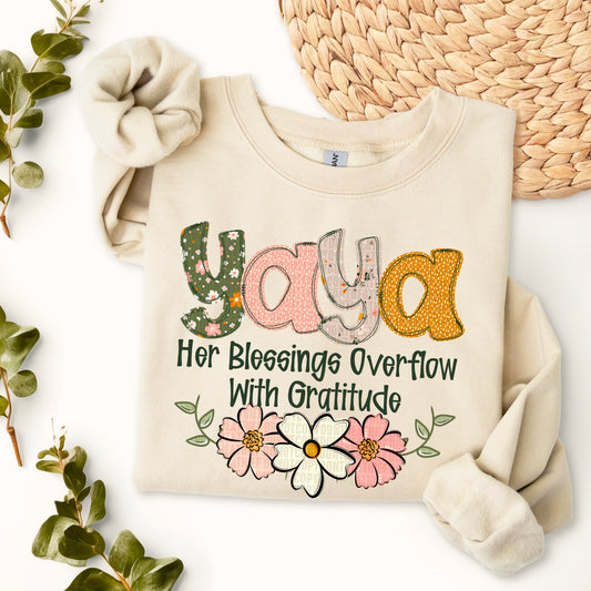 Boho Floral; Yaya