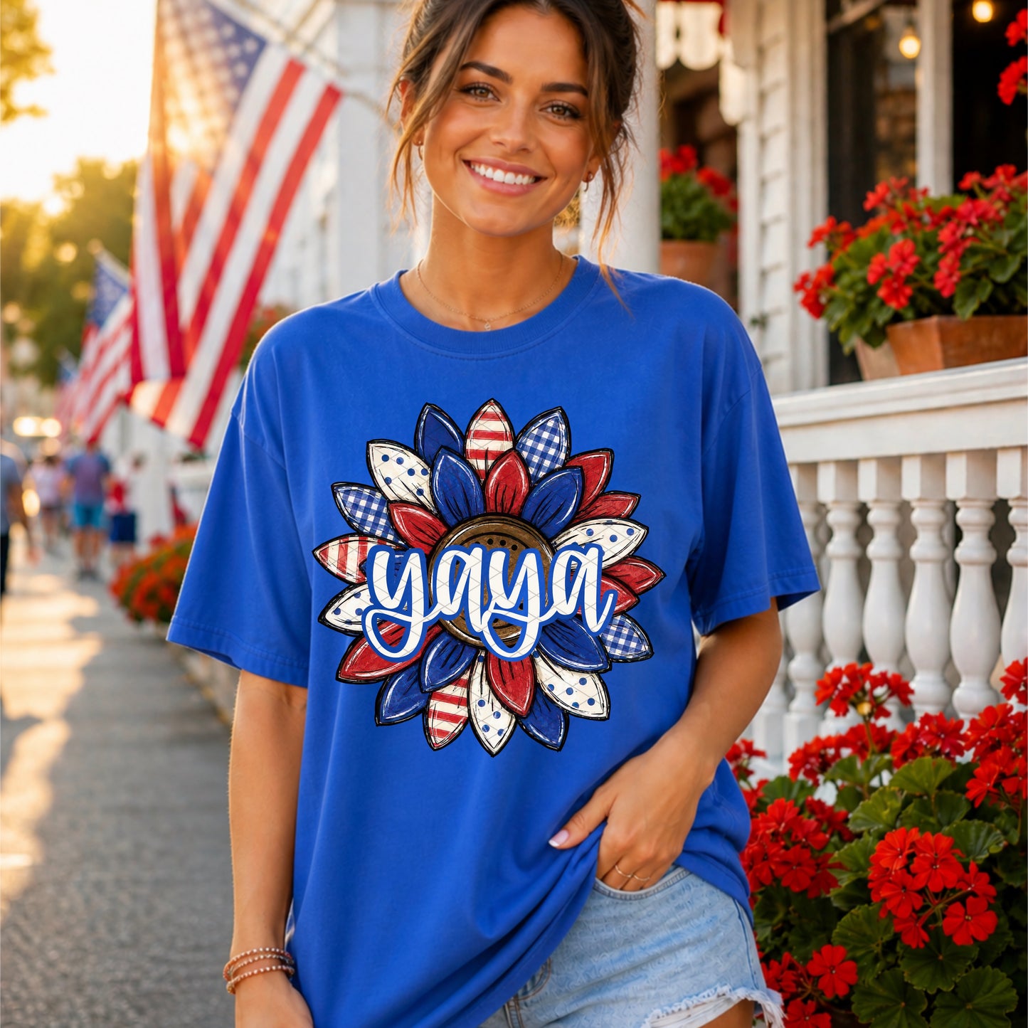 Patriotic Sunflower Collection; Yaya