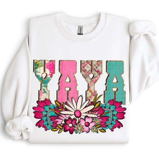 Western Floral Title Name Yaya