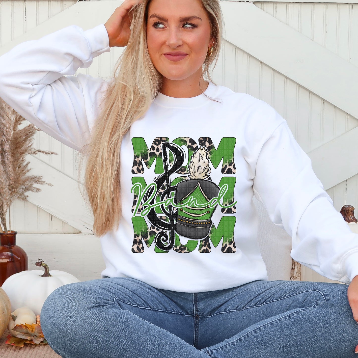 Band Mom Green