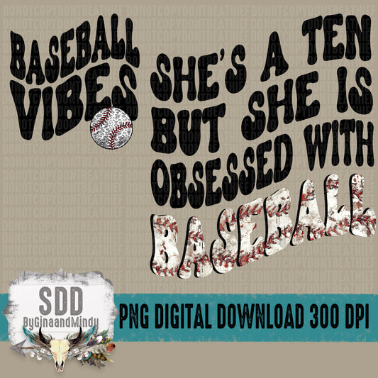 She's A Ten - Baseball Bundle