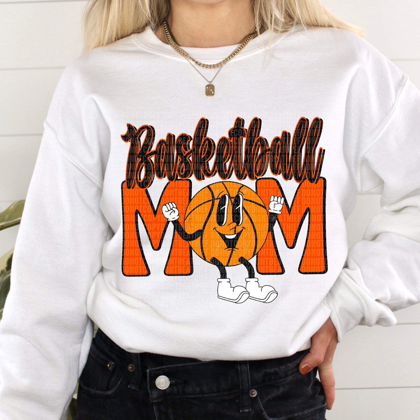 Basketball Mom Retro Black/Orange