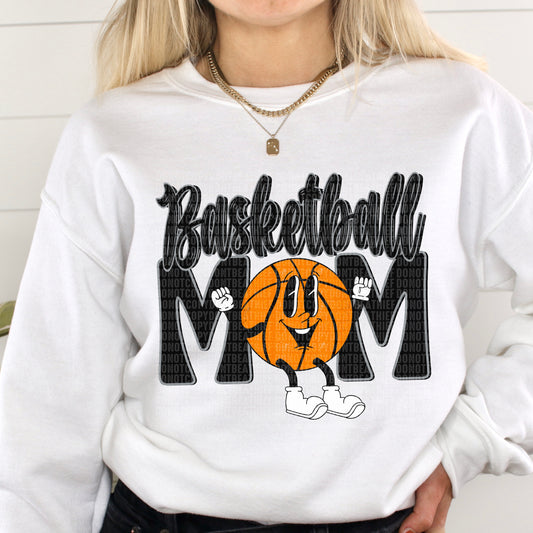 Basketball Mom Retro Black/Silver