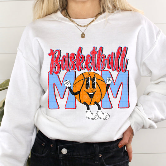 Basketball Mom Retro Blue/Red