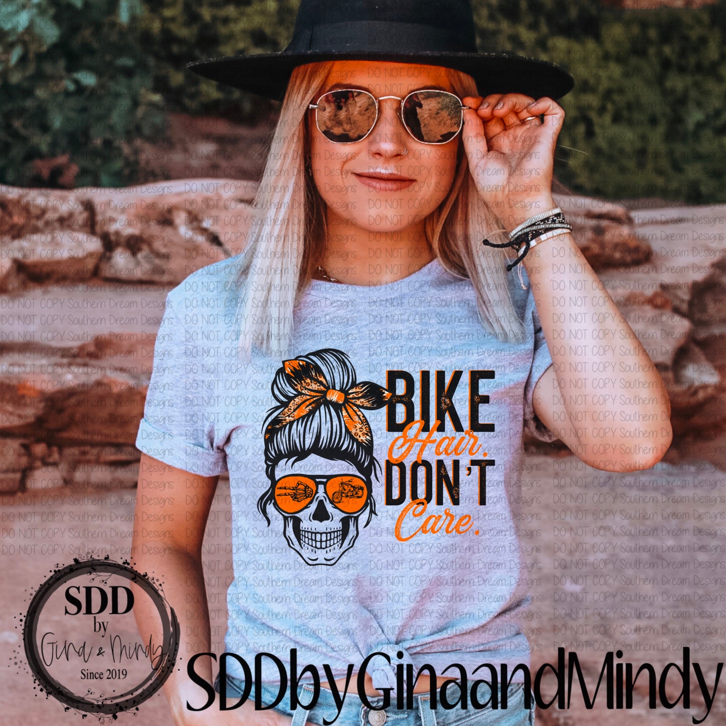 Bike Hair Don't Care Orange Bundle