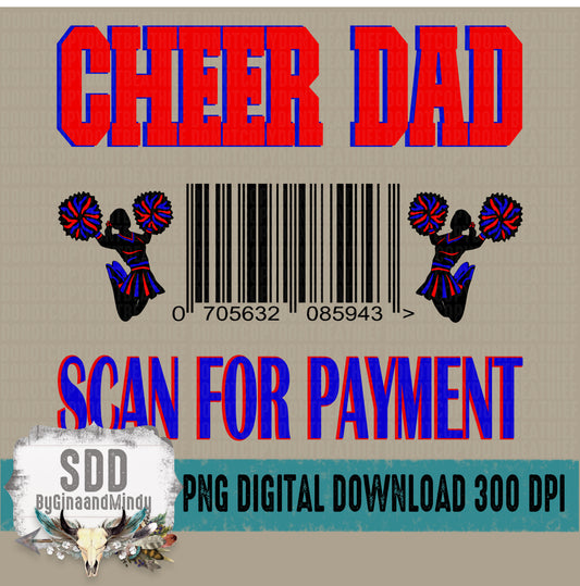 Cheer Dad Scan For Payment