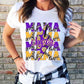 Cheer Mama Purple/Gold