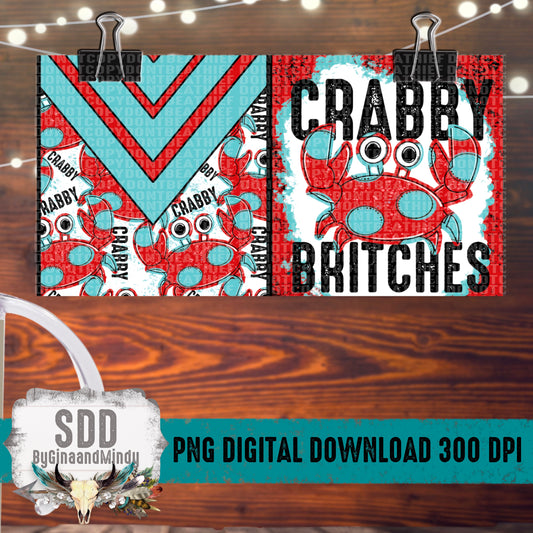 Crabby Bundle 12 oz Digital Tumbler