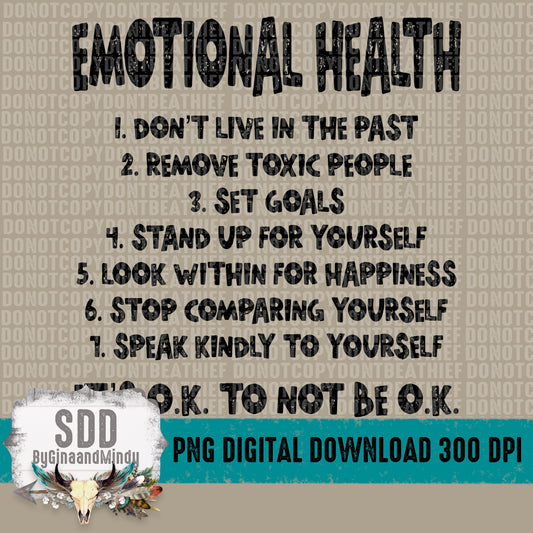 Emotional Health (You Freaking Matter)