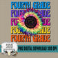 Fourth Grade Tie-Dye Sunflower
