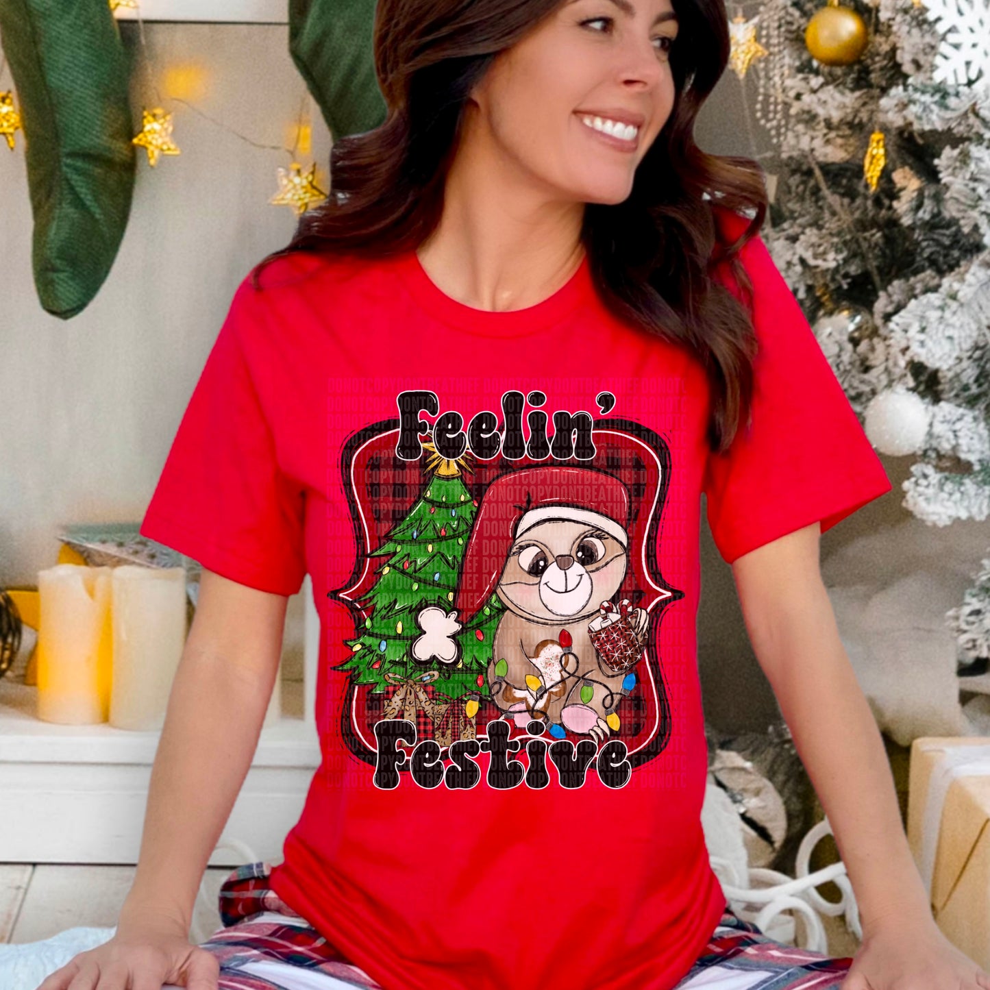 Feelin' Festive Sloth