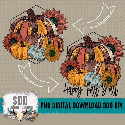 Floral Pumpkin Bundle