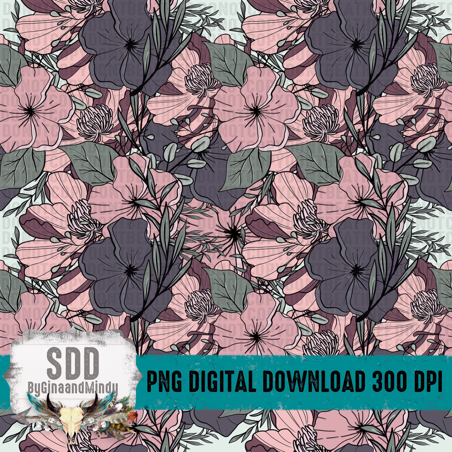 Floral Seamless Pattern