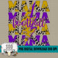 Football Mama Purple/Gold