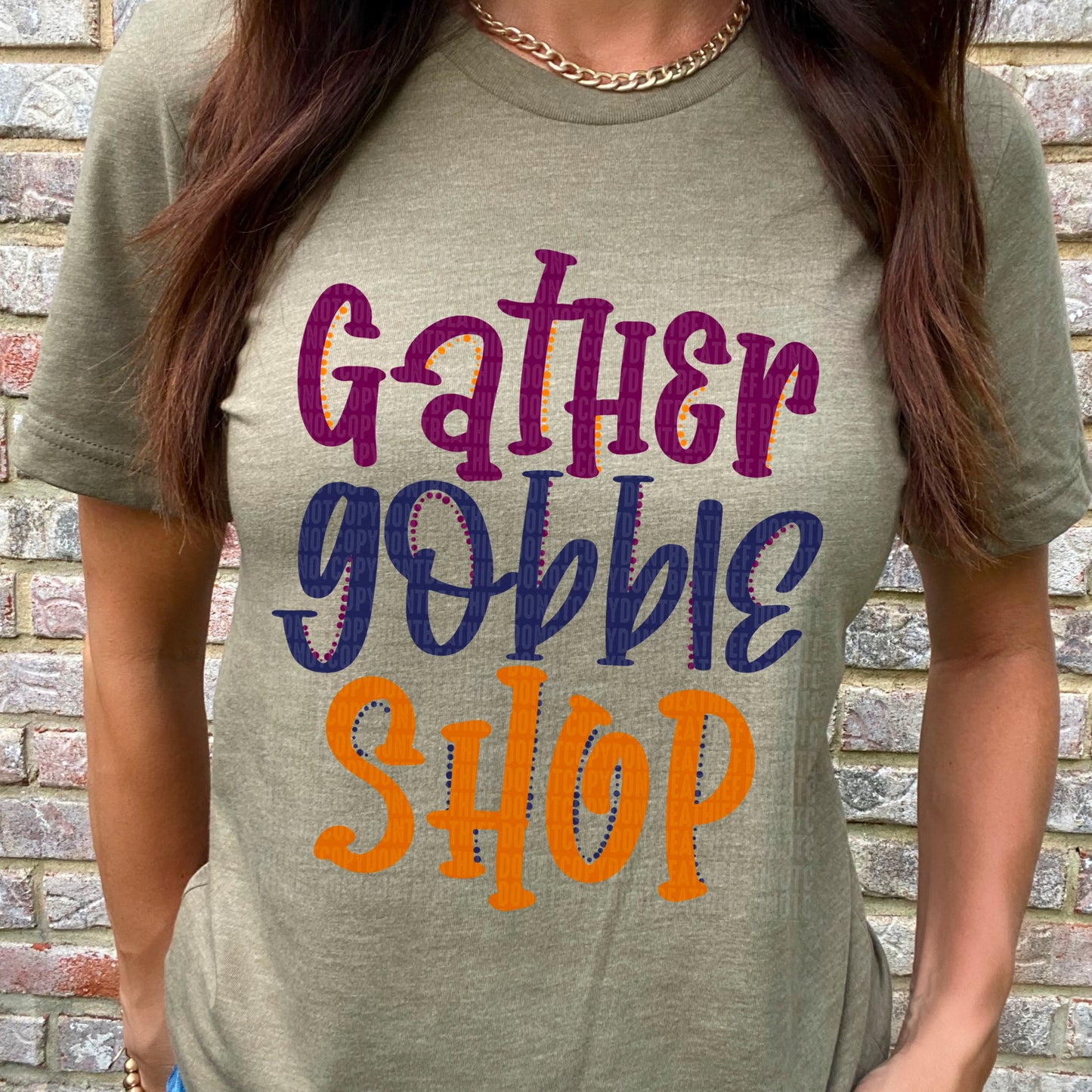 Gather, Gobble, Shop