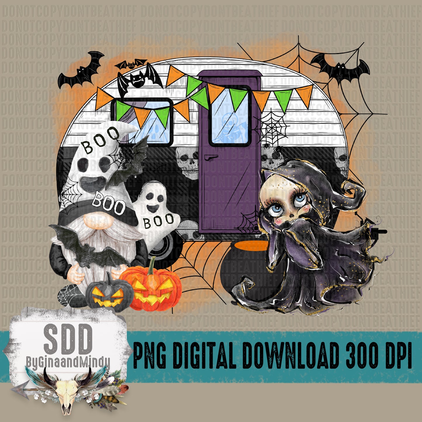 Happy Halloween Camper Bundle