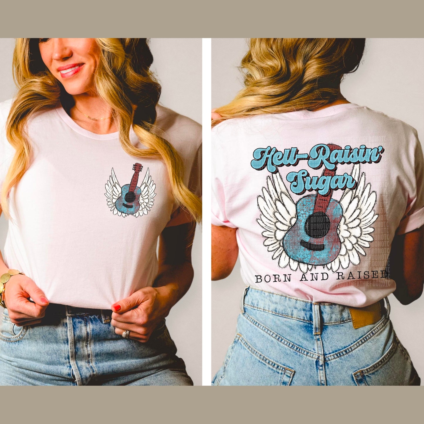 Hell Raisin' Sugar Born and Raised (She's Country) Bundle