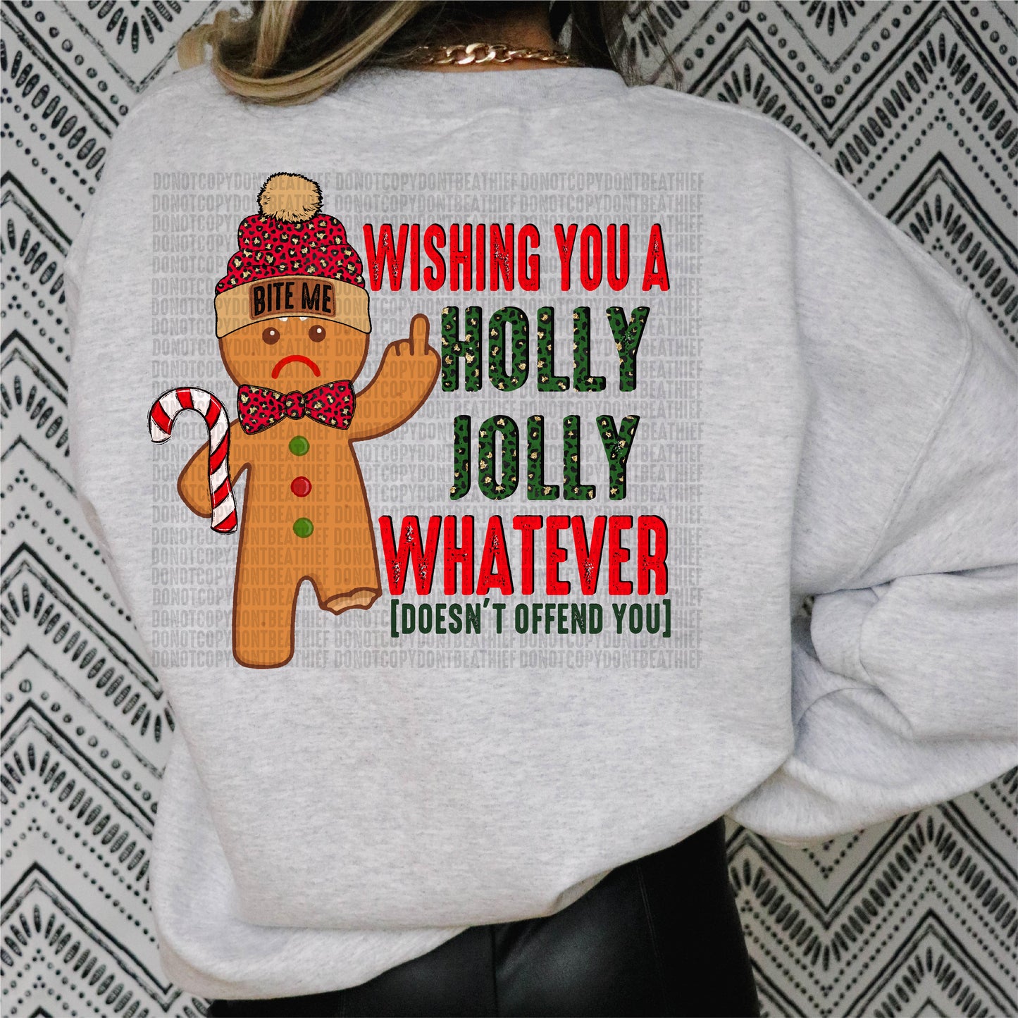 Holly Jolly Gingerbread Man bundle