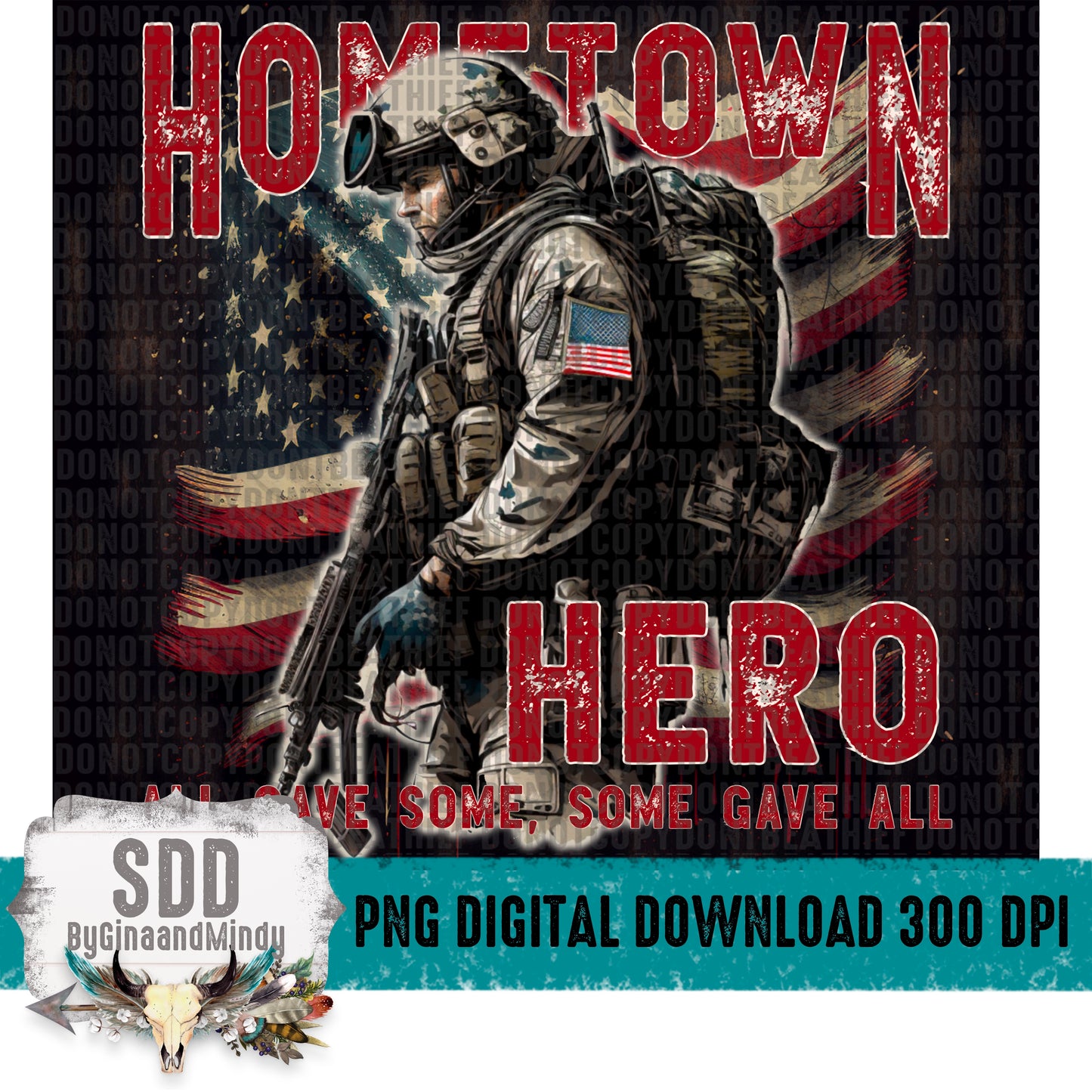 Hometown Hero Digital 20 oz Tumbler