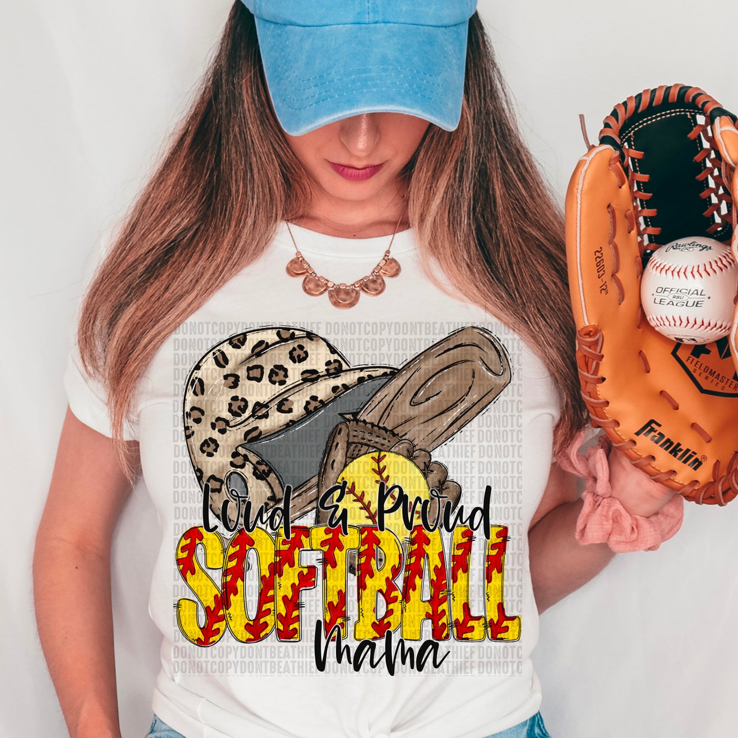 Loud & Proud Softball Mama